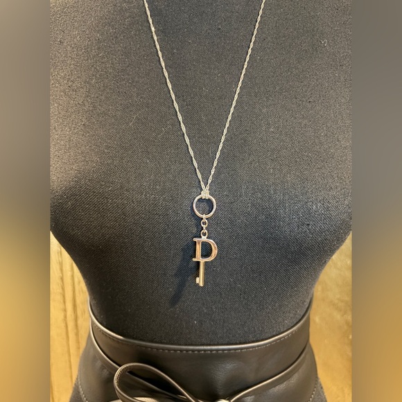 HAUTE ft Dior Romantique Pad Lock and Key OBI BELT AND NECKLACE set - Picture 5 of 6